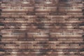 Reclaimed Wood Planks Wall Royalty Free Stock Photo