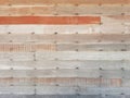 Reclaimed Wood Wall Paneling background texture Royalty Free Stock Photo