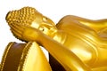 Reclining Buddha gold Royalty Free Stock Photo