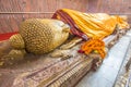 Reclining Buddha gold statue