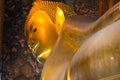 Reclining Buddha gold statue in Wat Phra Chettuphon Wimon Mangkhalaram Wat pho