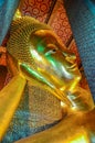 Reclining Buddha Image Royalty Free Stock Photo