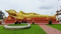 Reclining Buddha statue Royalty Free Stock Photo