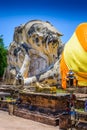 Reclining Buddha at Wat Lokayasutharam, Ayutthaya, Thailand