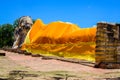 Reclining Buddha at Wat Lokayasutharam, Ayutthaya, Thailand