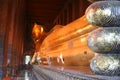 Reclining Buddha at Wat Pho Royalty Free Stock Photo