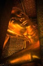 Reclining Buddha, Wat Pho, also known as Reclining Buddha, Wat Pho, is enshrined at Wat Phra Chetuphon Vimolmangklararam