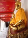 Reclining Buddha at Wat Pho in Bangkok Royalty Free Stock Photo