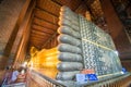 Reclining Buddha at Wat Pho, Bangkok, Thailand Royalty Free Stock Photo