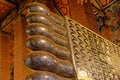 Reclining Buddha Wat Pho - foot details - Bangkok Thailand Royalty Free Stock Photo