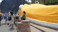 Reclining Buddha at Yai Chaya MongKol Ayuthaya Thailand