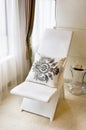 Reclining chair Royalty Free Stock Photo