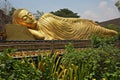 Reclining Golden Buddha Statue Parinirvana