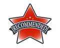 Recommended badge