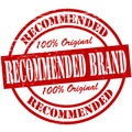 Recommended brand