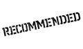 Recommended rubber stamp