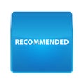 Recommended shiny blue square button