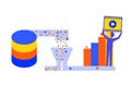 Recommender system that is based on collaborative filtering. Recommendation engine that predicts and suggests the most relevant