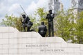 Reconciliation: The Peacekeeping Monument - Ottawa - Canada Royalty Free Stock Photo