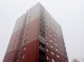 Reconstructed block of flats in Czech Republic built in communism era