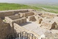 Israelite Temple at Tel Arad in Israel Royalty Free Stock Photo