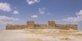 Reconstructed Ruins of the Ancient Israelite Fortress at Tel Arad in Israel