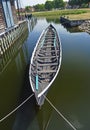 A reconstructed viking ship Denamrk