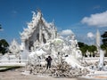 Reconstructing the White Temple, Chiang Rai