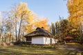 Reconstruction of an ancient clay house in Pereyaslav-Khmelnitsky, Ukraine