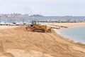 Reconstruction of the beach of Sant Antoni de Calonge, Costa Brav