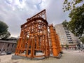 Reconstruction of the Delftsche Poort in Rotterdam, the Netherlands