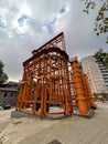 Reconstruction of the Delftsche Poort in Rotterdam, the Netherlands