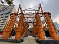 Reconstruction of the Delftsche Poort in Rotterdam, the Netherlands