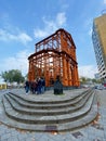 Reconstruction of the Delftsche Poort in Rotterdam, the Netherlands