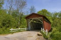 Everett Covered Bridge in Penisula, Ohio, USA Royalty Free Stock Photo