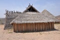 Reconstruction of Neolithic House Royalty Free Stock Photo