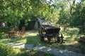 Reconstruction of an old courtyard in a Ukrainian village.