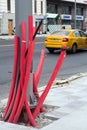 Reconstruction of the pavement on Tverskaya street, Moscow