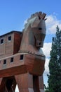 Reconstruction of the Trojan Horse, Turkey,