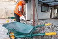 Reconstruction of waterproofing and insulation of a roof - terrace. Phase of excavation and preparation of the fund