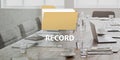 Record Confidential Privacy Infomation Data Concept Royalty Free Stock Photo