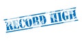 Record high blue stamp