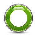 Record icon elegant green round button vector illustration Royalty Free Stock Photo