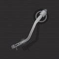 record needle. Vector illustration decorative design Royalty Free Stock Photo