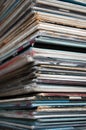 Record Stack Royalty Free Stock Photo