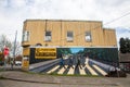 Record Store, Beattles Mural, Golden Oldies