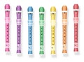 Recorder Colorful Set