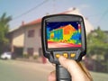 Recording House With Infrared Thermal Camera