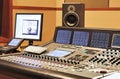 Recording studio Royalty Free Stock Photo