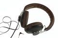 Recording studio headphones Royalty Free Stock Photo